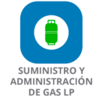 icono suministro y administración de gas lp